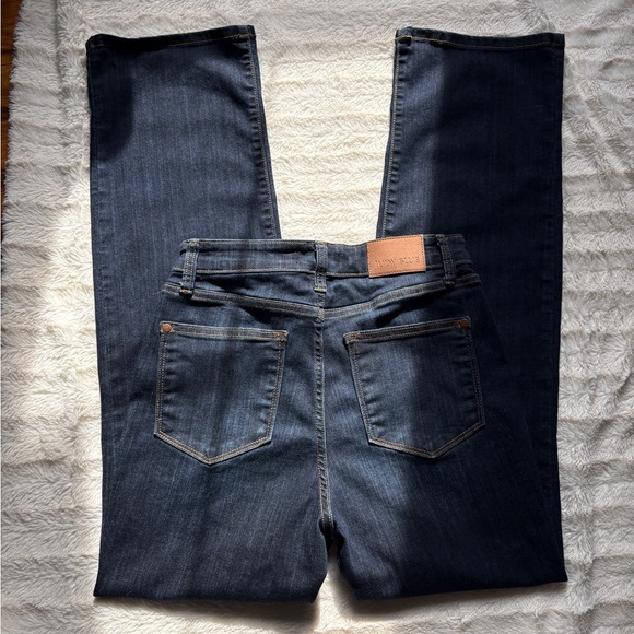 Judy Blue Women's Kimberly Classic Straight Fit Jeans in Dark Wash Blue Sz 7/28 - Picture 3 of 12